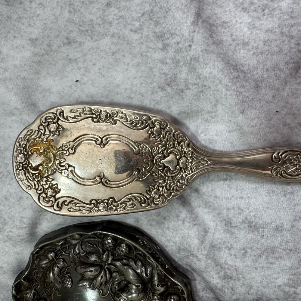 Elegant Silver Decorative Serving Utensil